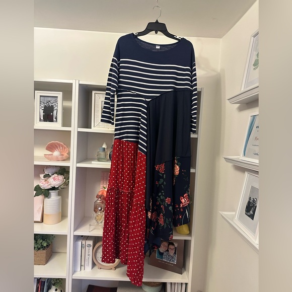 Custom Patchwork Dress - Picture 1 of 4